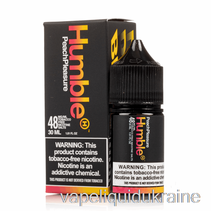 Vape Liquid Ukraine Peach Pleasure - Humble Salts - 30mL 48mg